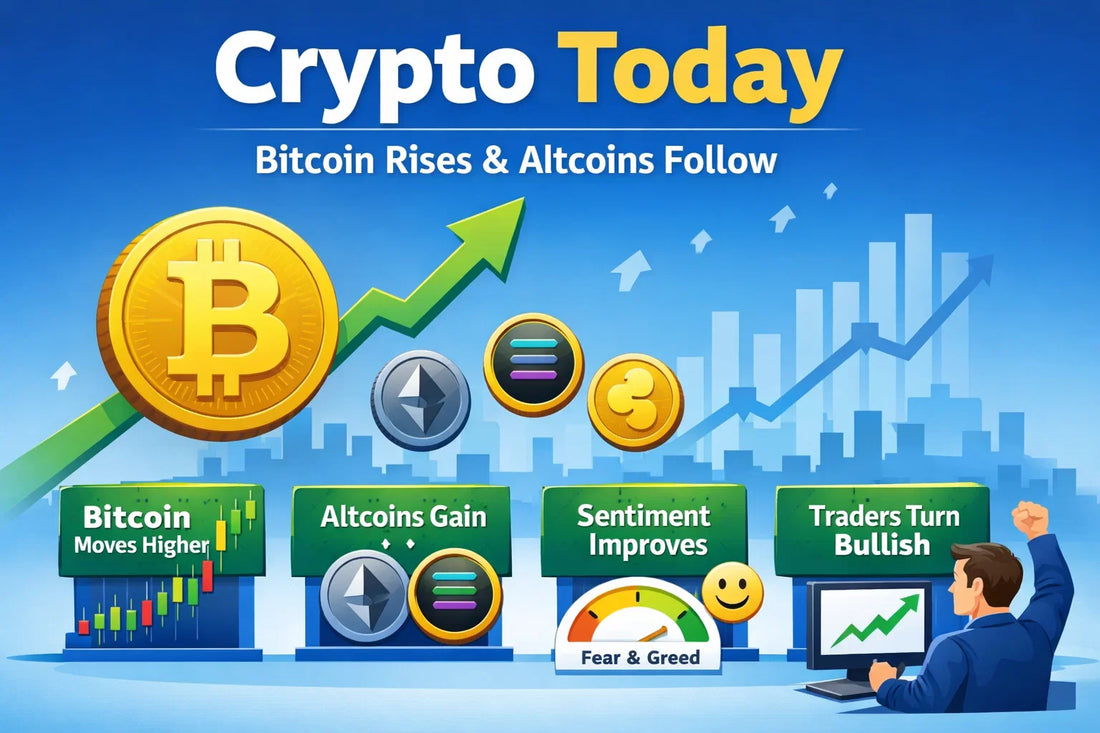 Crypto Today: Bitcoin Breaks the Pause, Altcoins Follow & Risk Appetite Slowly Returns