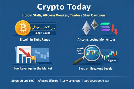 Crypto Today: Bitcoin Tests Patience, Altcoins Lose Steam & Traders Stay Disciplined