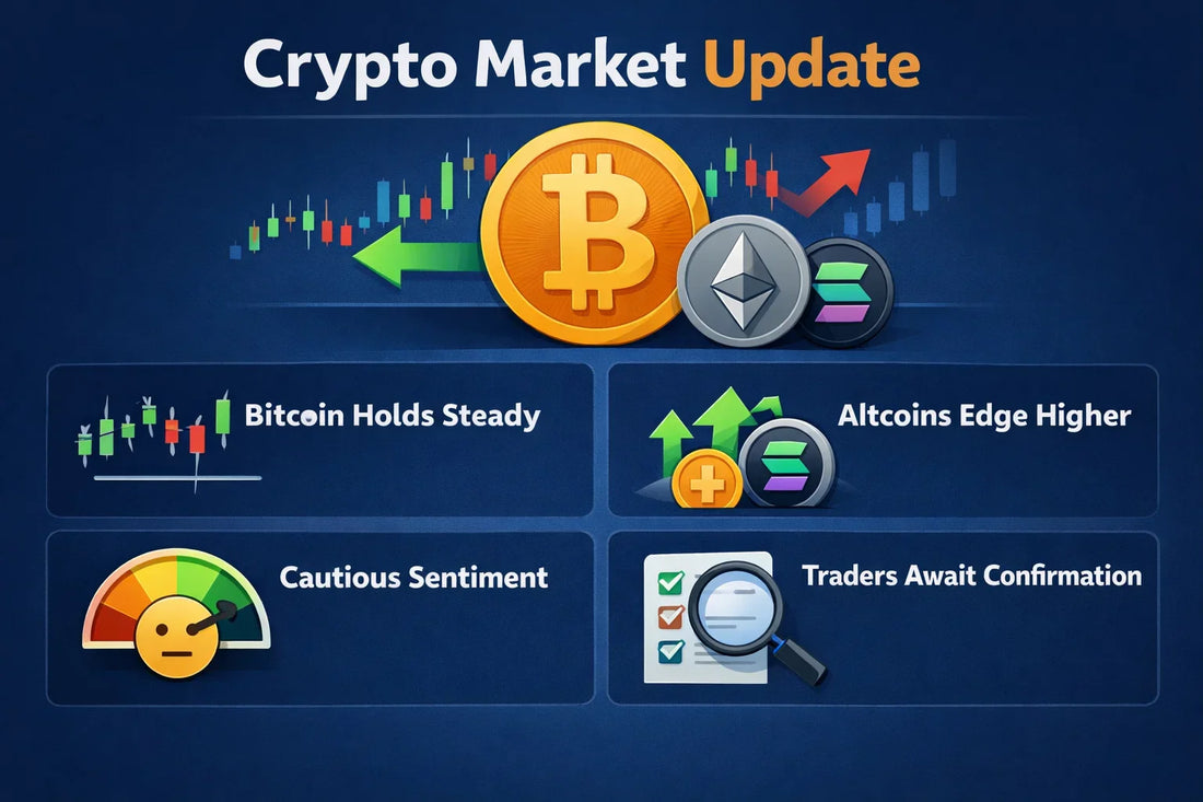 Crypto Today: Bitcoin Holds Its Ground, Altcoins Probe Higher & Traders Test Risk Appetite