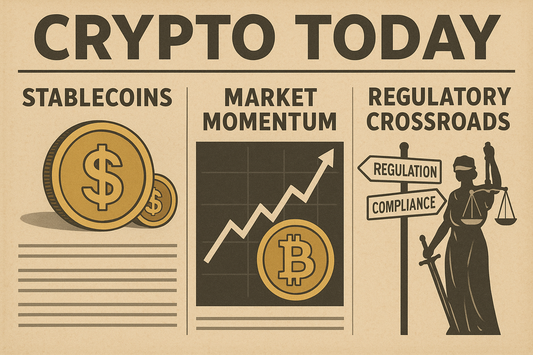 Crypto Today: Stablecoins, Market Momentum, and Regulatory Crossroads