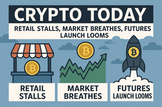 Crypto Today: Retail Stalls, Market Breathes, Futures Launch Looms