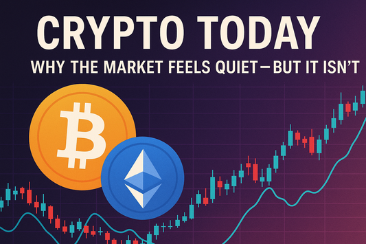 Crypto Today: Why the Market Feels Quiet — But It Isn’