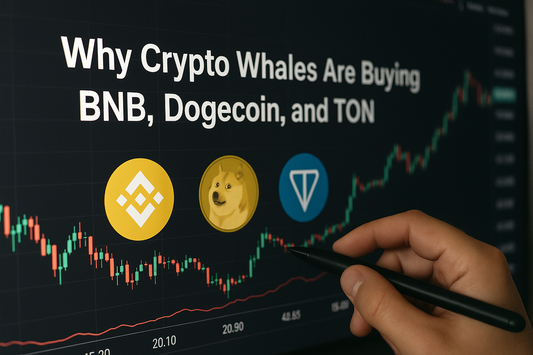 Crypto Whales Are Quietly Loading Up on BNB, DOGE & TON — And They’re Not Doing It for Fun