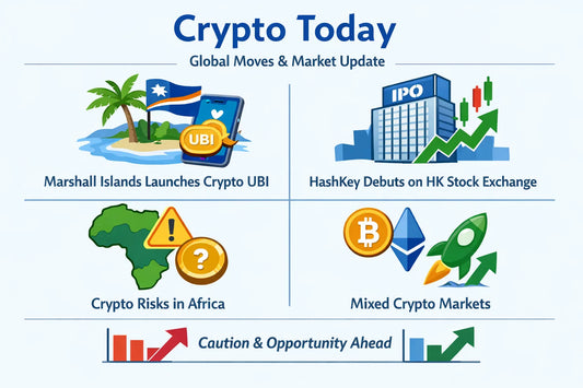 Crypto Today: Global Moves on Crypto Policy, Markets Mixed & Community Ventures Ahead