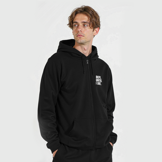 DEFI zip hoodie