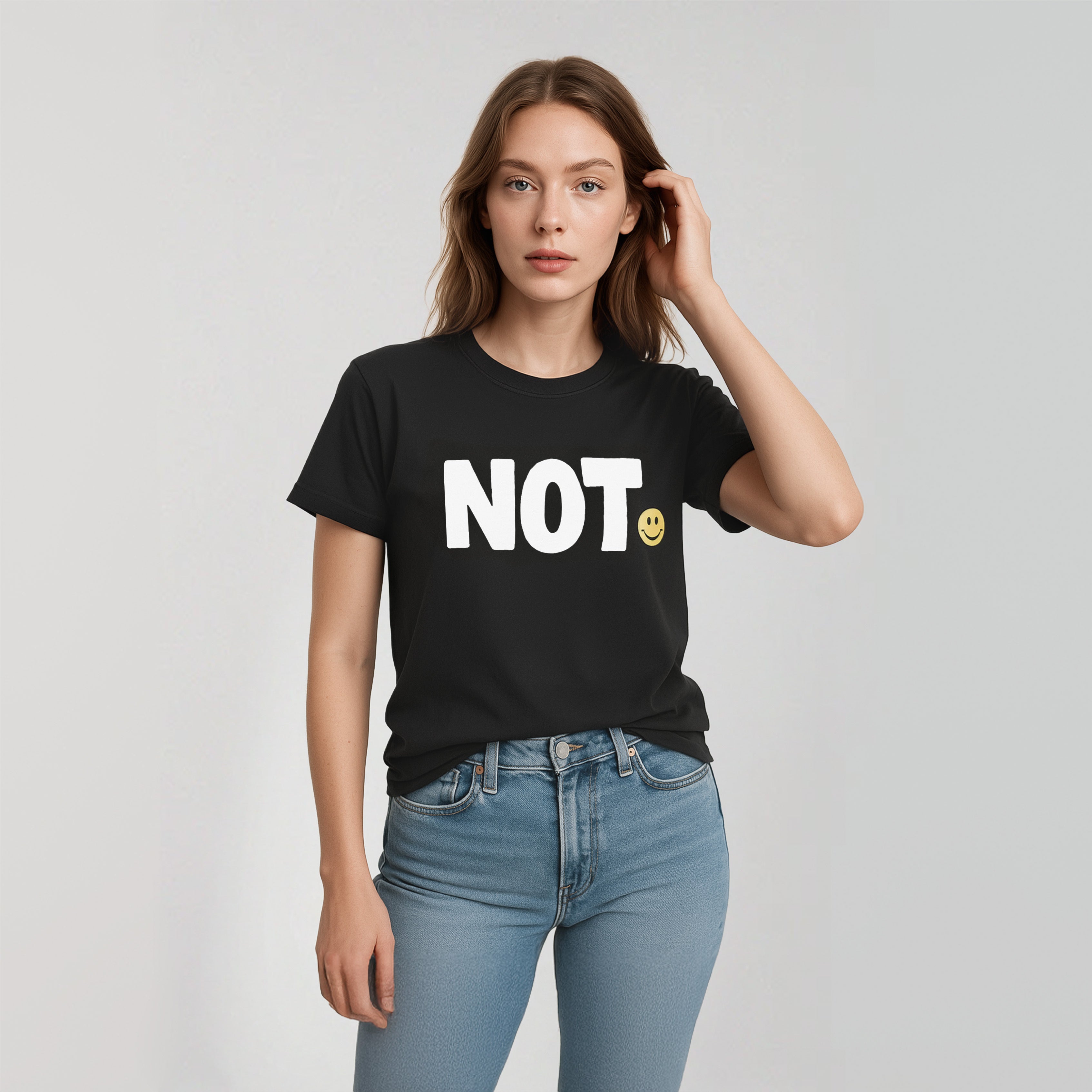 the NOT t-shirt